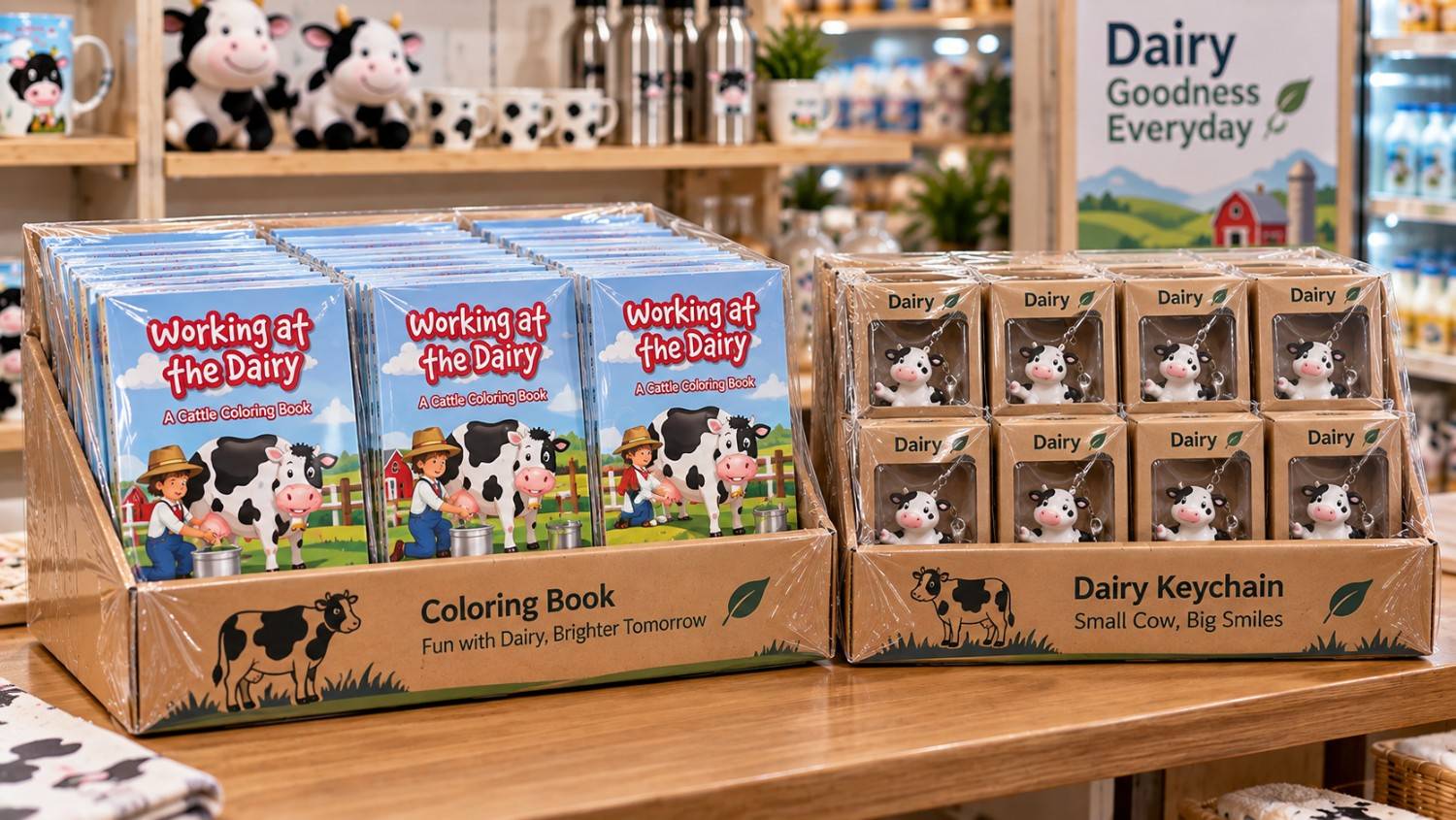 Promotional dairy packs