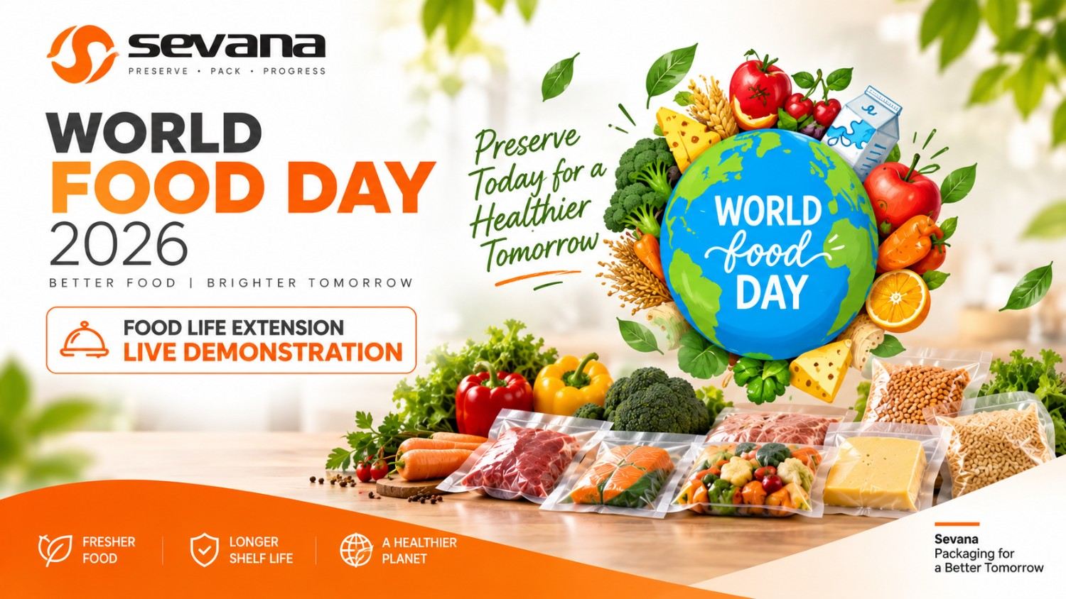 World Food Day 2026 – Food Life Extension Live Demonstration