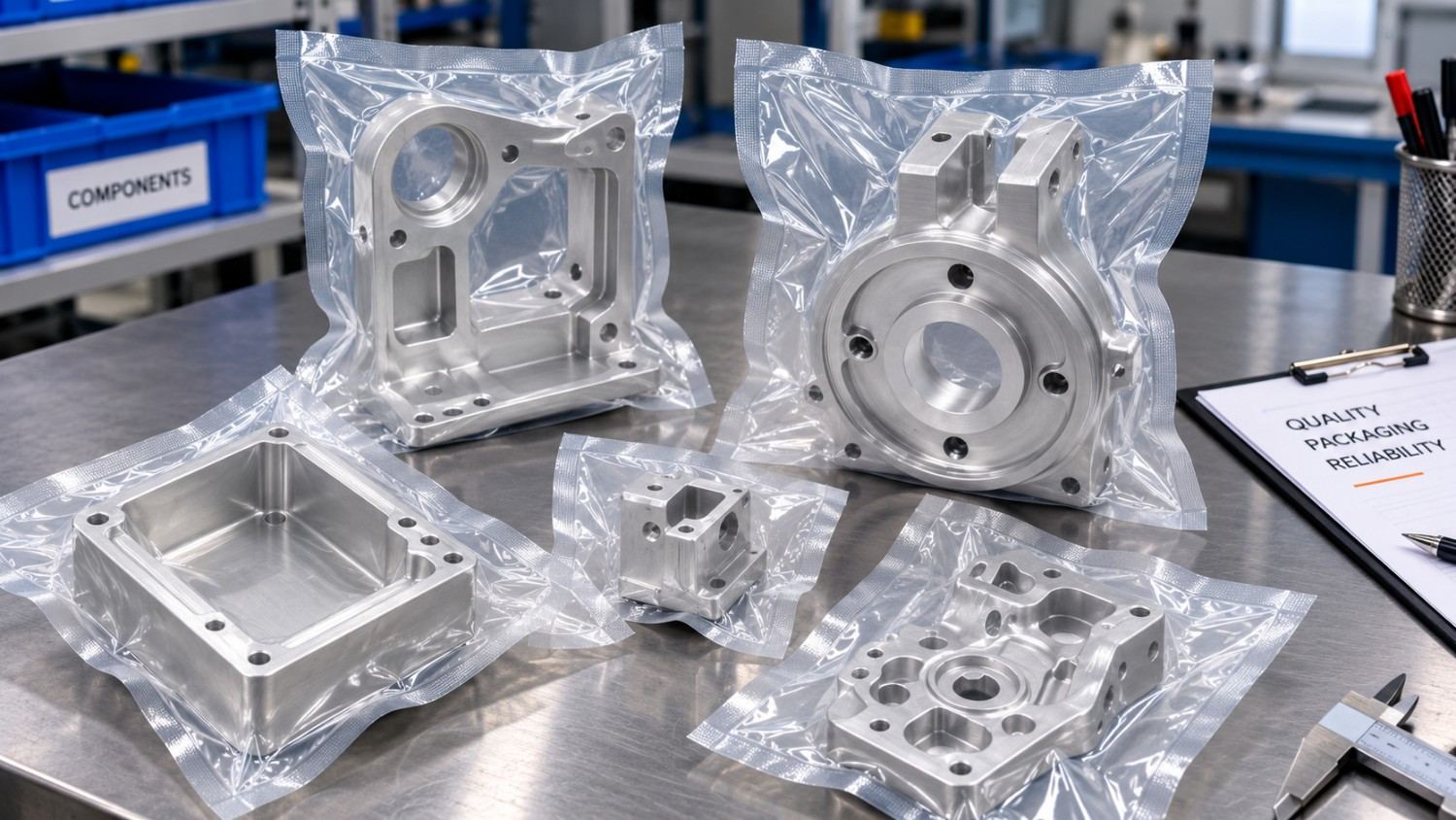 Heavy / Large Component Vacuum Packaging